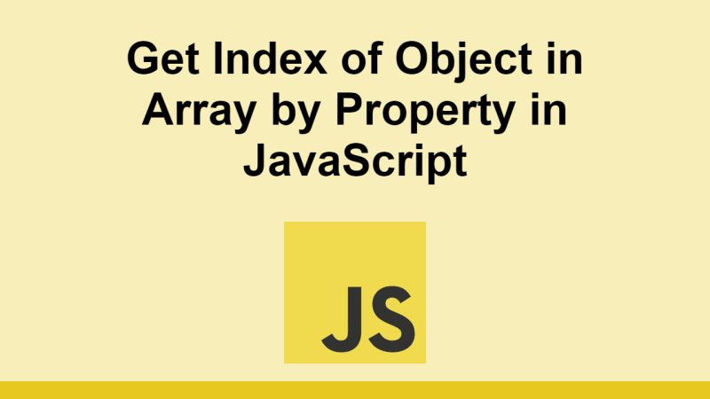 Javascript Find Index Of Object In Array By Property - Best Nature Wallpapers in Full HD