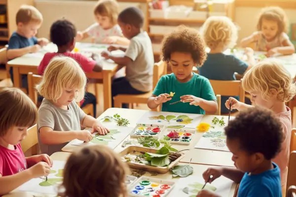 Atividades práticas do Método Waldorf com crianças pequenas para educadores(as) e famílias