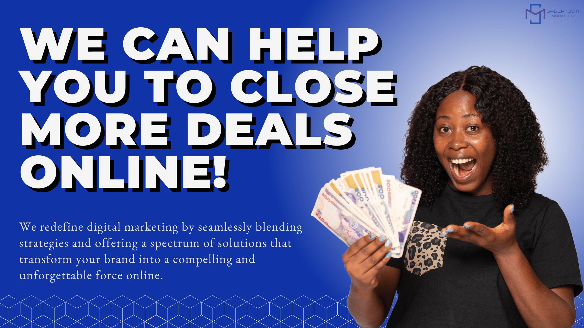 Sabertooth Marketing Sales Online LP Banner