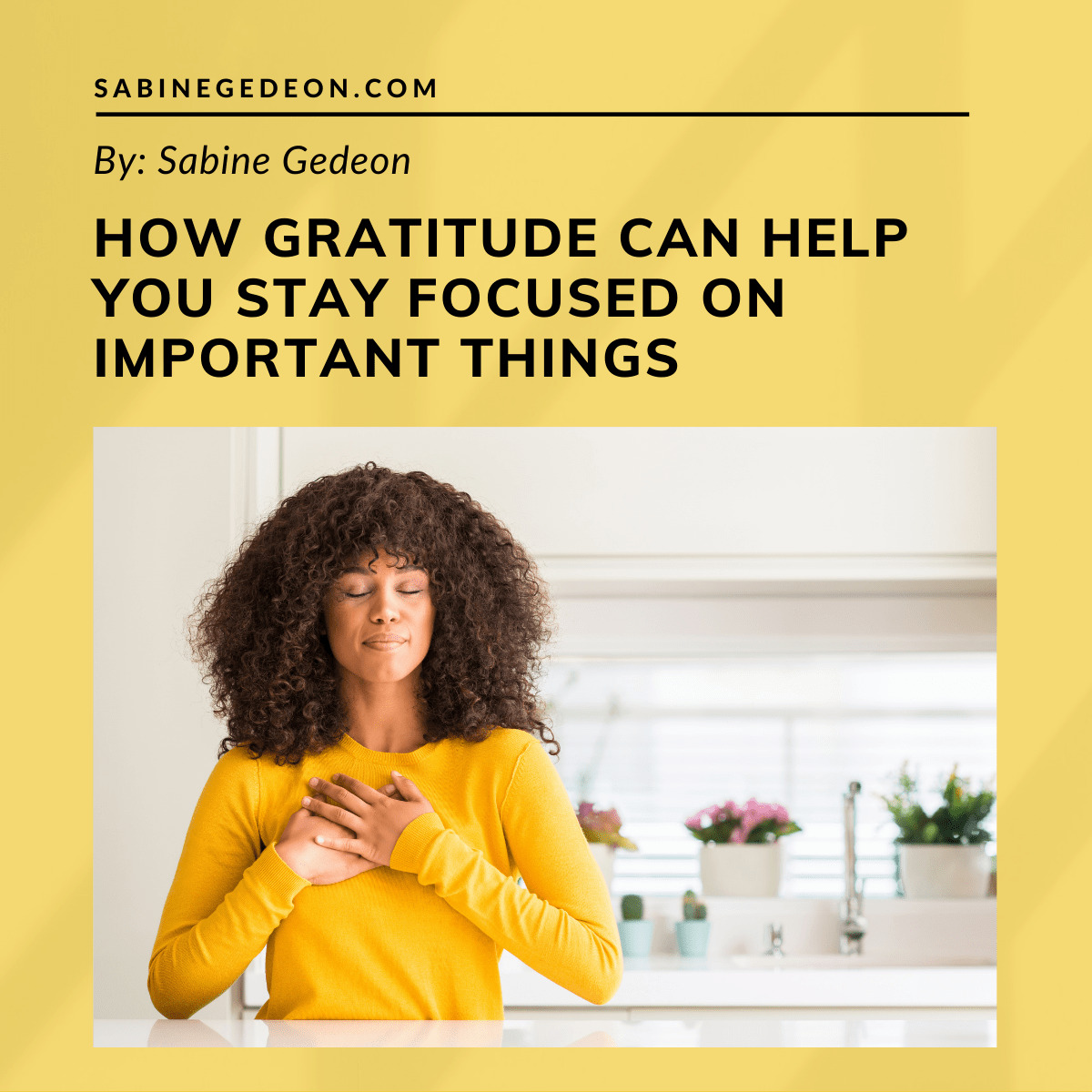 Gratitude focus
