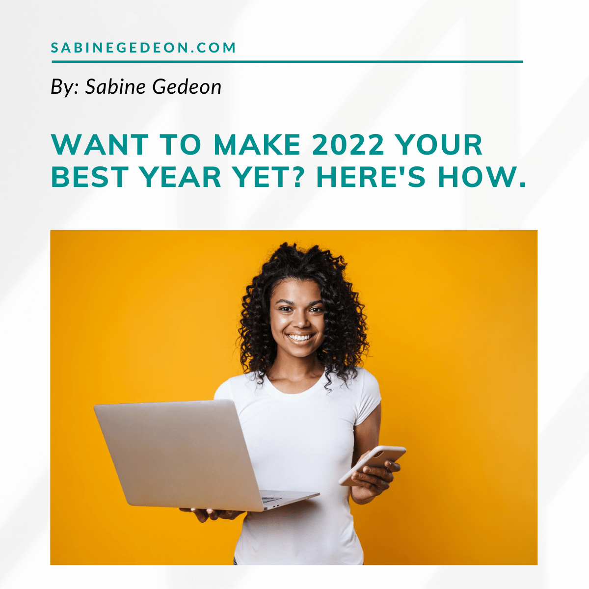 Make 2022 your best year