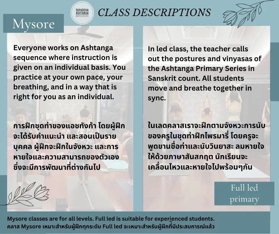 CLASS DESCRIPTIONS 1