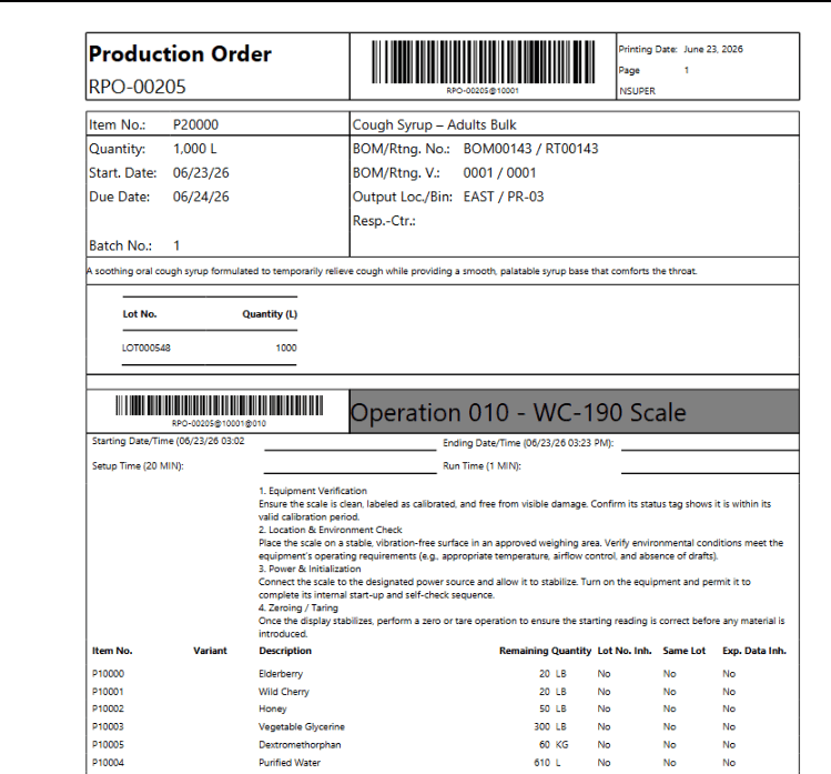 formulation management software