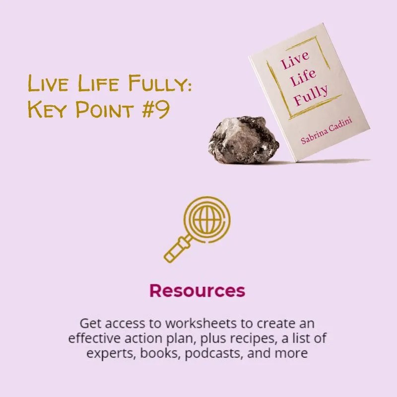 sabrina cadini live life fully life-work balance book crowdfunding campaign holistic life coach