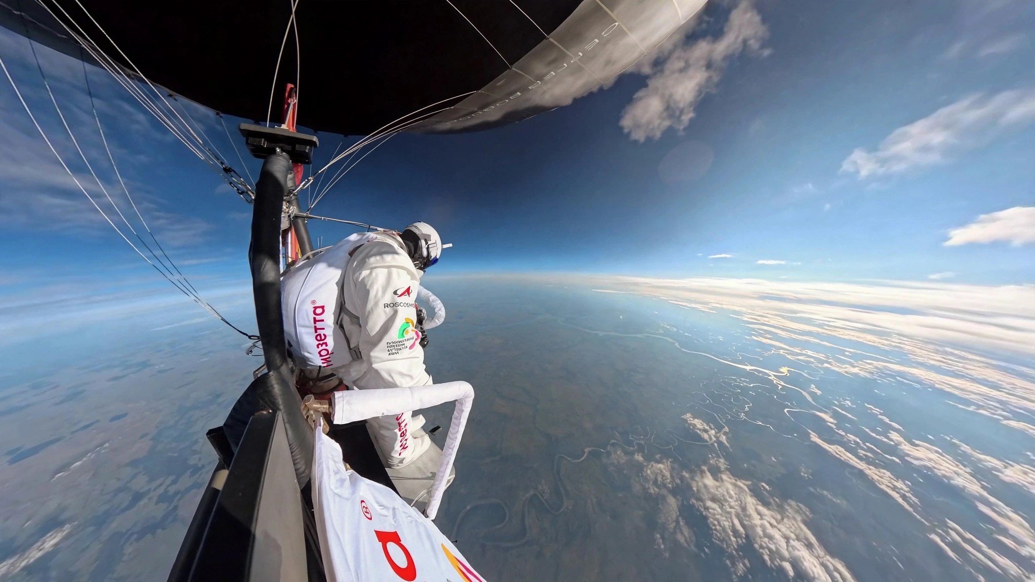 Russian skydiver