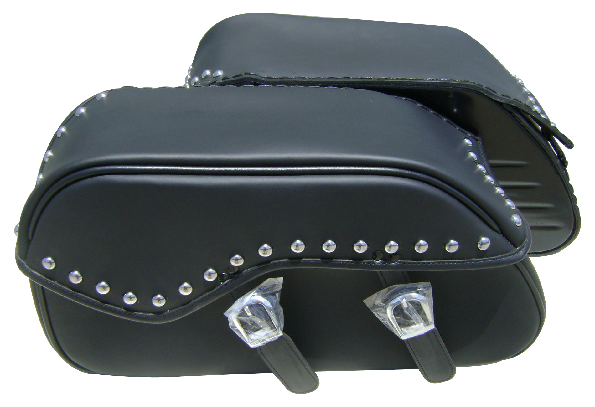 1202-HONDA VTX 1300C STUDDED saddlebags by saddleline with