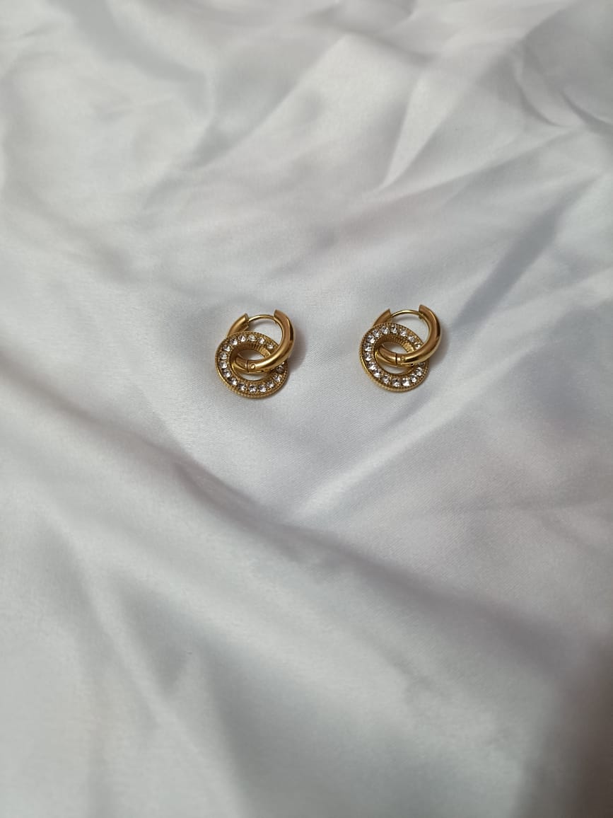 18k gold plated latest daily wear earring latest design3