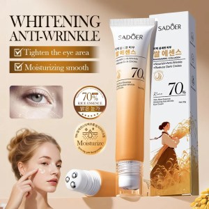 SADOER 70% Rice Essence Whitening Anti-Wrinkle Eye Cream 20g