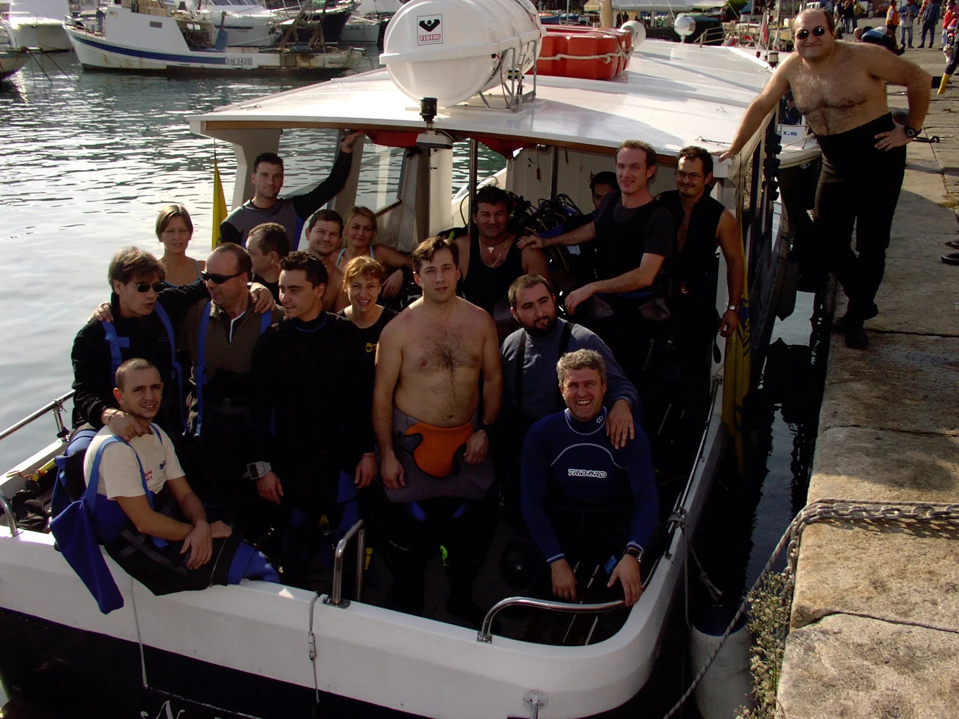 In partenza dal Porto di Santa Margherita Ligure, GE.