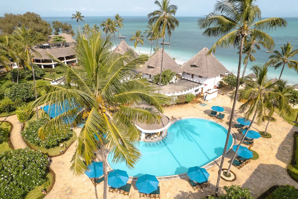 Beautiful Zanzibar beach areas