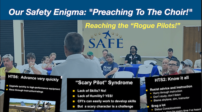 Safety Enigma: “Preaching To The Choir!”