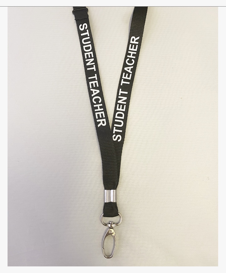 Promo Bantex ID Card Transparan Tali Lanyard Landscape Name Tag Holder