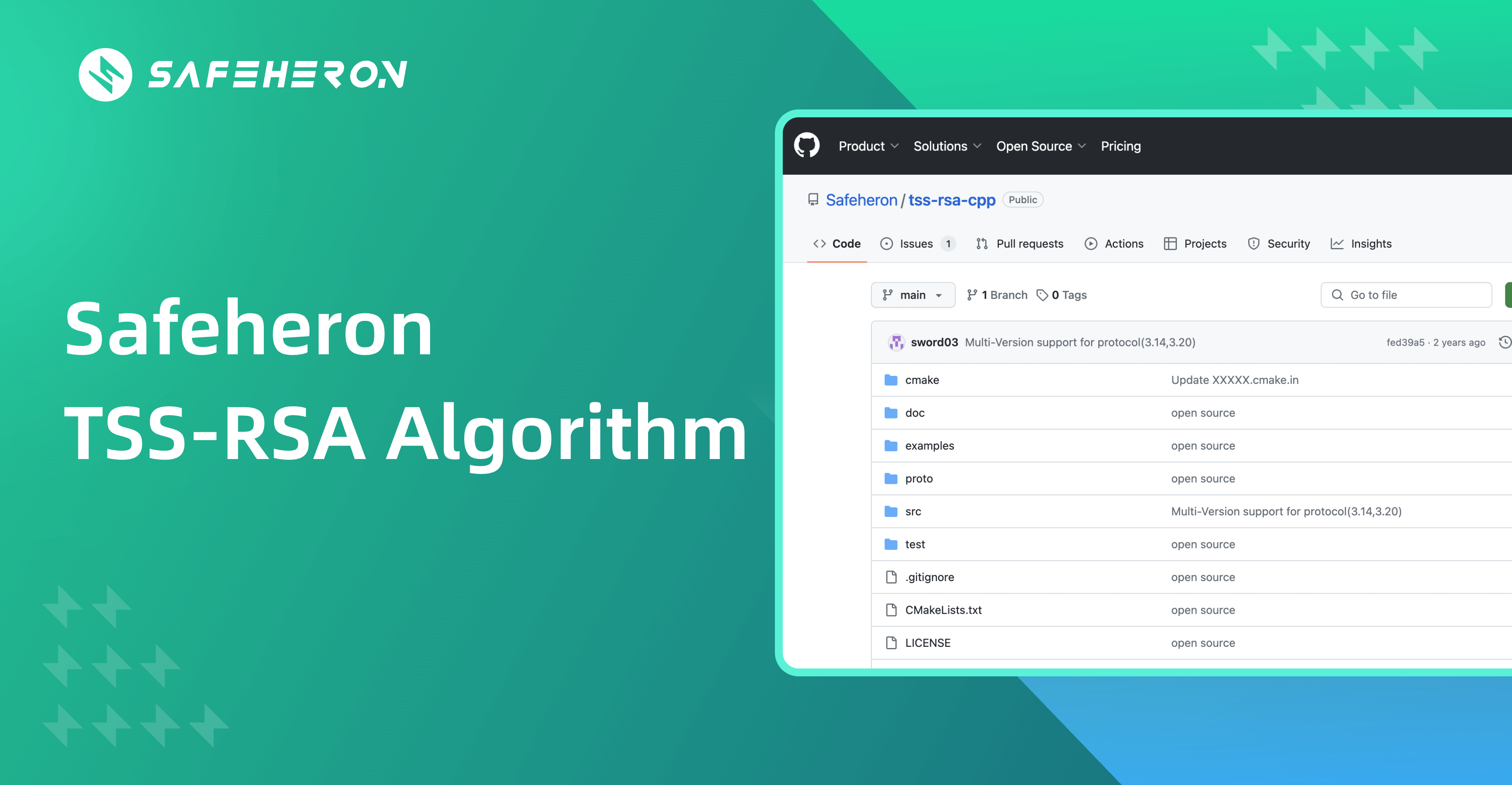 Safeheron open-sourced TSS-RSA algorithm