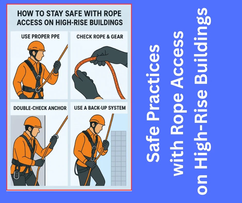 How to Stay Safe with Rope Access on High-Rise Buildings explained