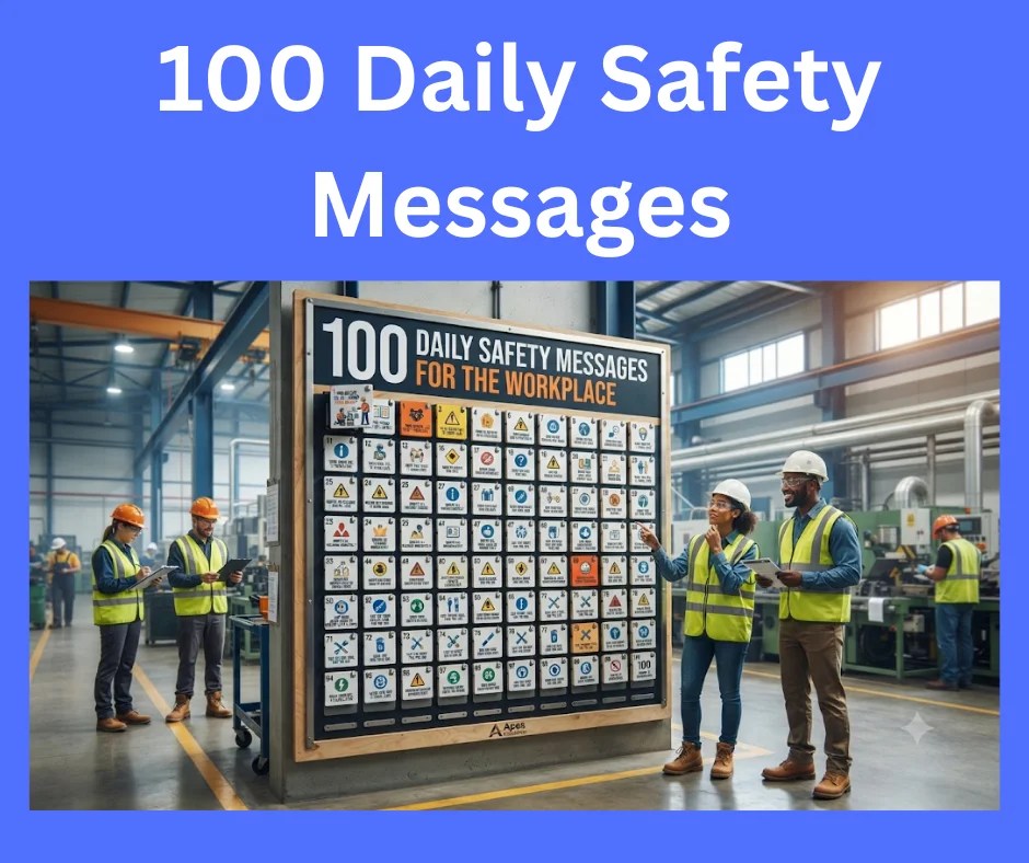 100 Daily Safety Messages explained