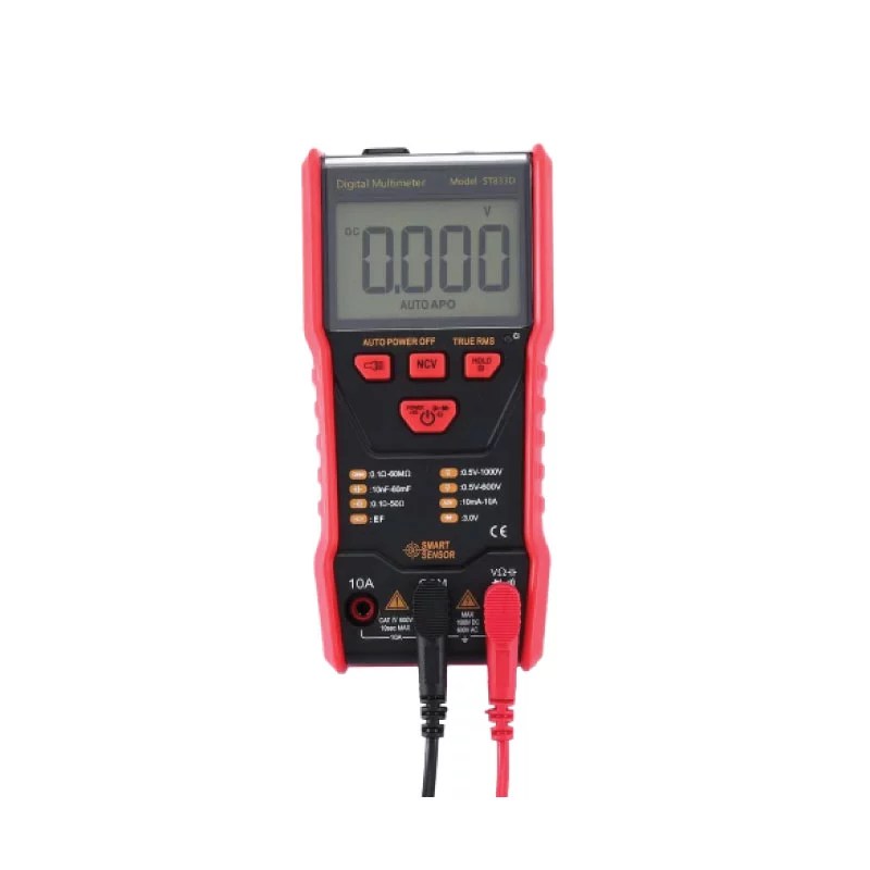 Digital Multimeter in BD, Digital Multimeter Price in BD, Digital Multimeter in Bangladesh, Digital Multimeter Price in Bangladesh, Digital Multimeter Supplier in Bangladesh. SMART SENSOR Digital Multimeter (ST833D)