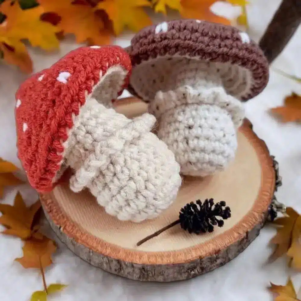 Whimsical Fly Agaric Mushroom Crochet Pattern - Amigurumi Toadstool — fly agaric mushroom crochet pattern