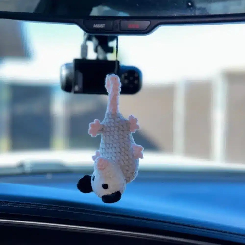 Waffles the Hanging Opossum Crochet Pattern - Amigurumi Download waffles the hanging crochet pattern — photo 2