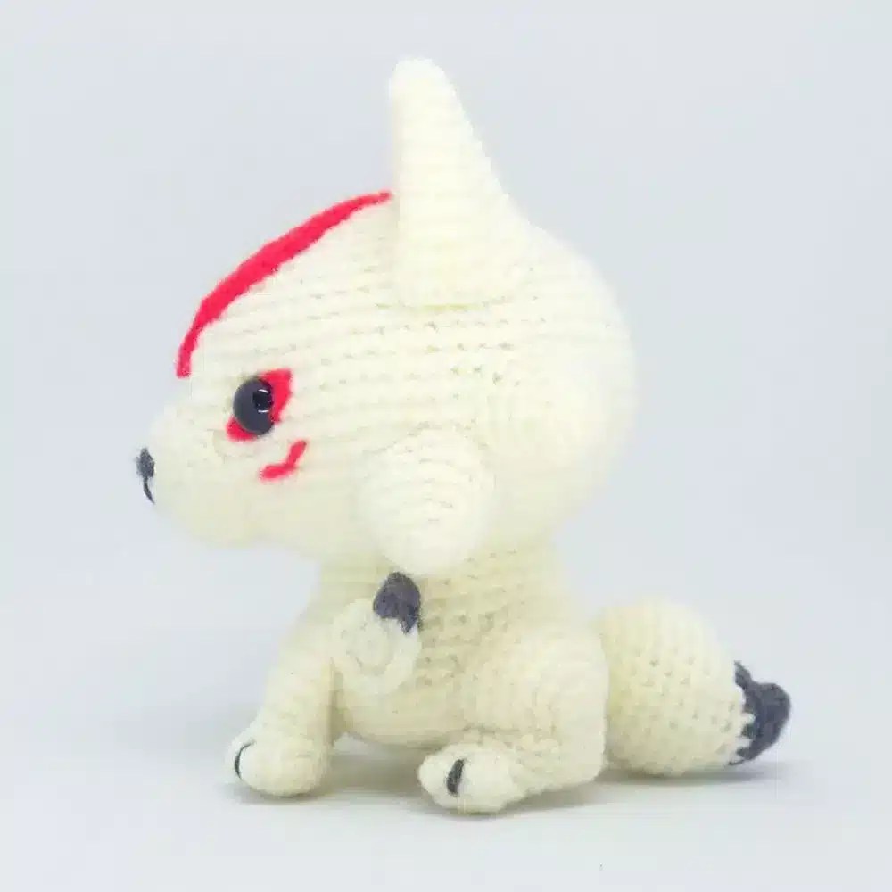 Amaterasu (Okami) Amigurumi Crochet Pattern - DIY Sun Goddess Guide amaterasu okami amigurumi crochet pattern — photo 2