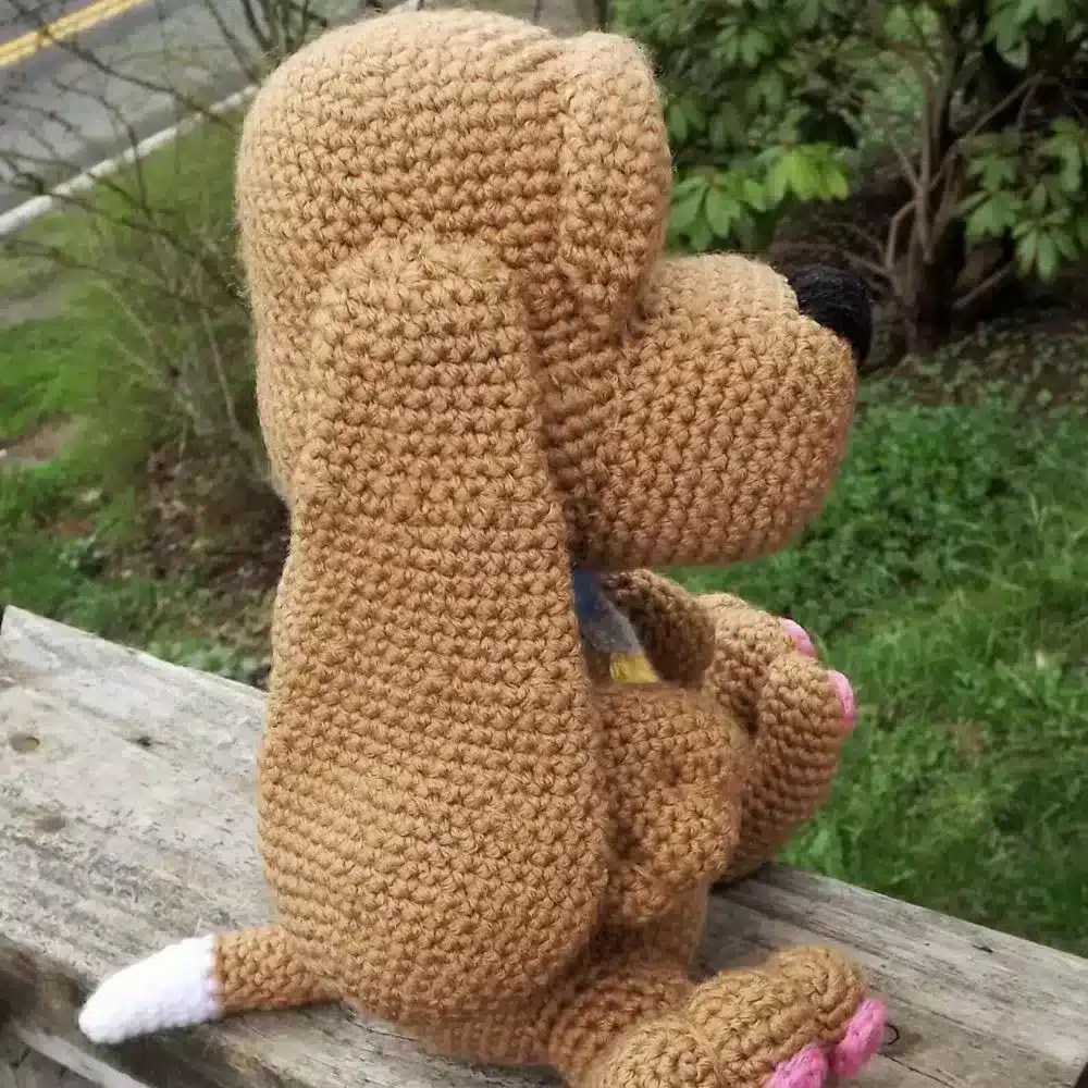 Basset Hound Puppy Amigurumi Crochet Dog Pattern basset hound puppy crochet pattern — photo 2