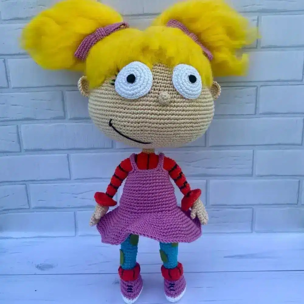 Angélica Pickles Amigurumi Crochet Pattern - Adorable Rugrats DIY Crochet Guide for Beginners — angélica pickles
