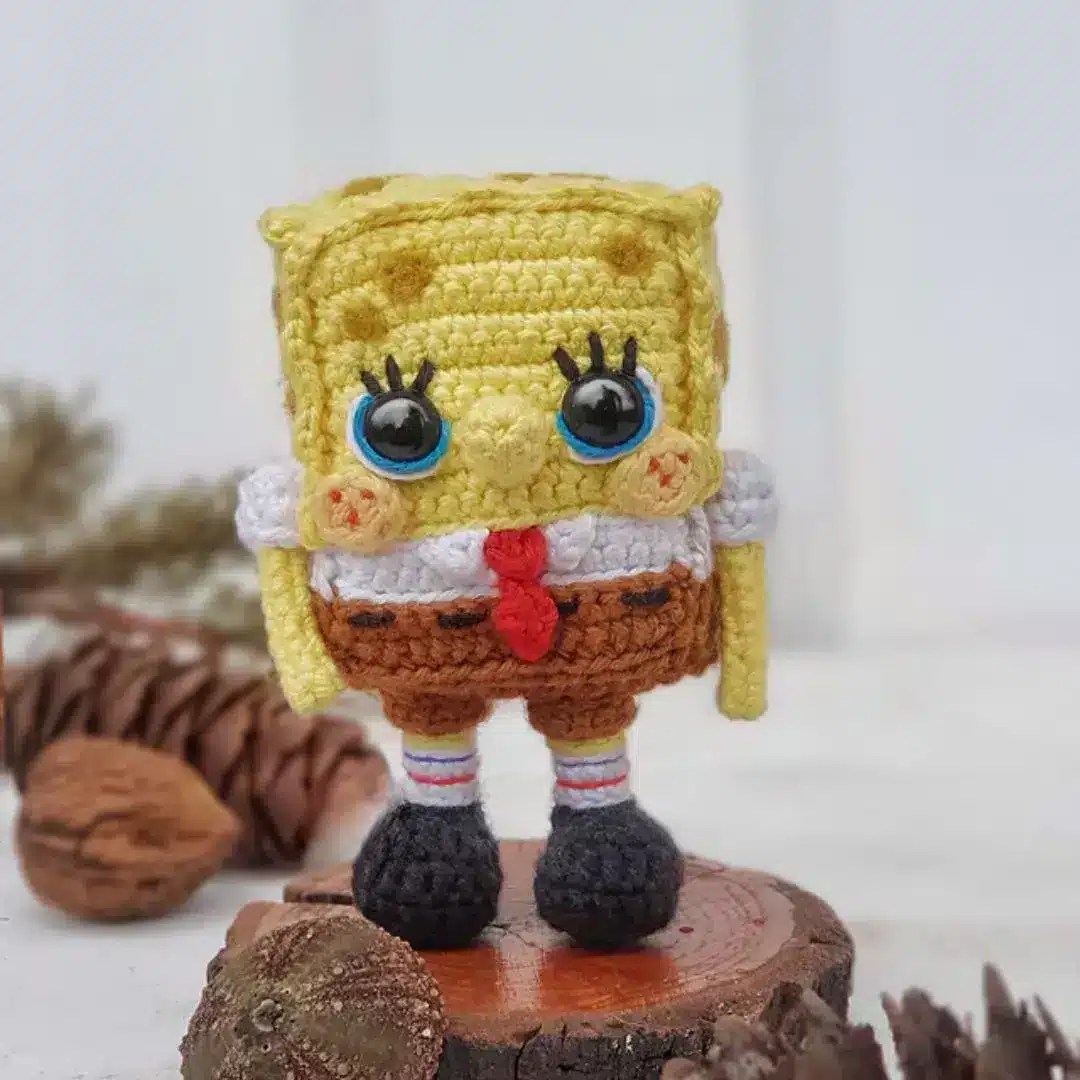 No Sew SpongeBob Crochet Pattern — no sew spongebob crochet pattern