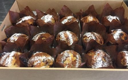 Mixed muffins for our Morning tea catering