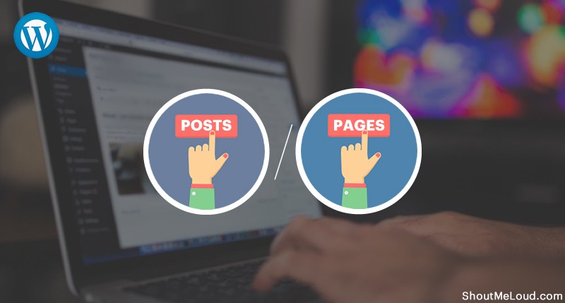 The plugin also includes a widget as a simple interface for its functionality. Explained: Difference Between Posts & Pages In WordPress - SageShark
