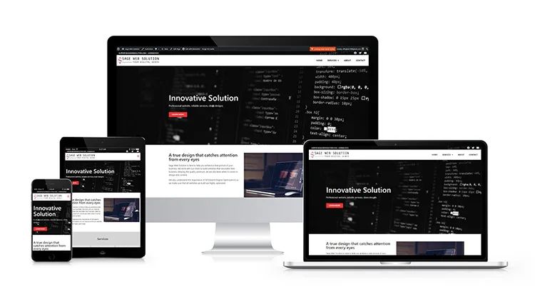 Sage Web Solution Web Design Graphics Seo - 8K Landscape Illustrations for Desktop