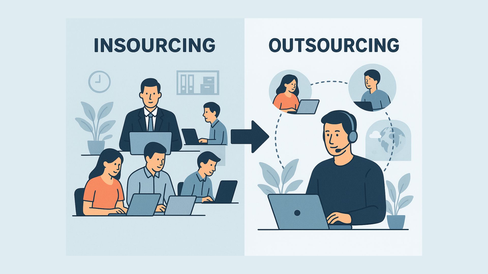 Insourcing vs Outsourcing