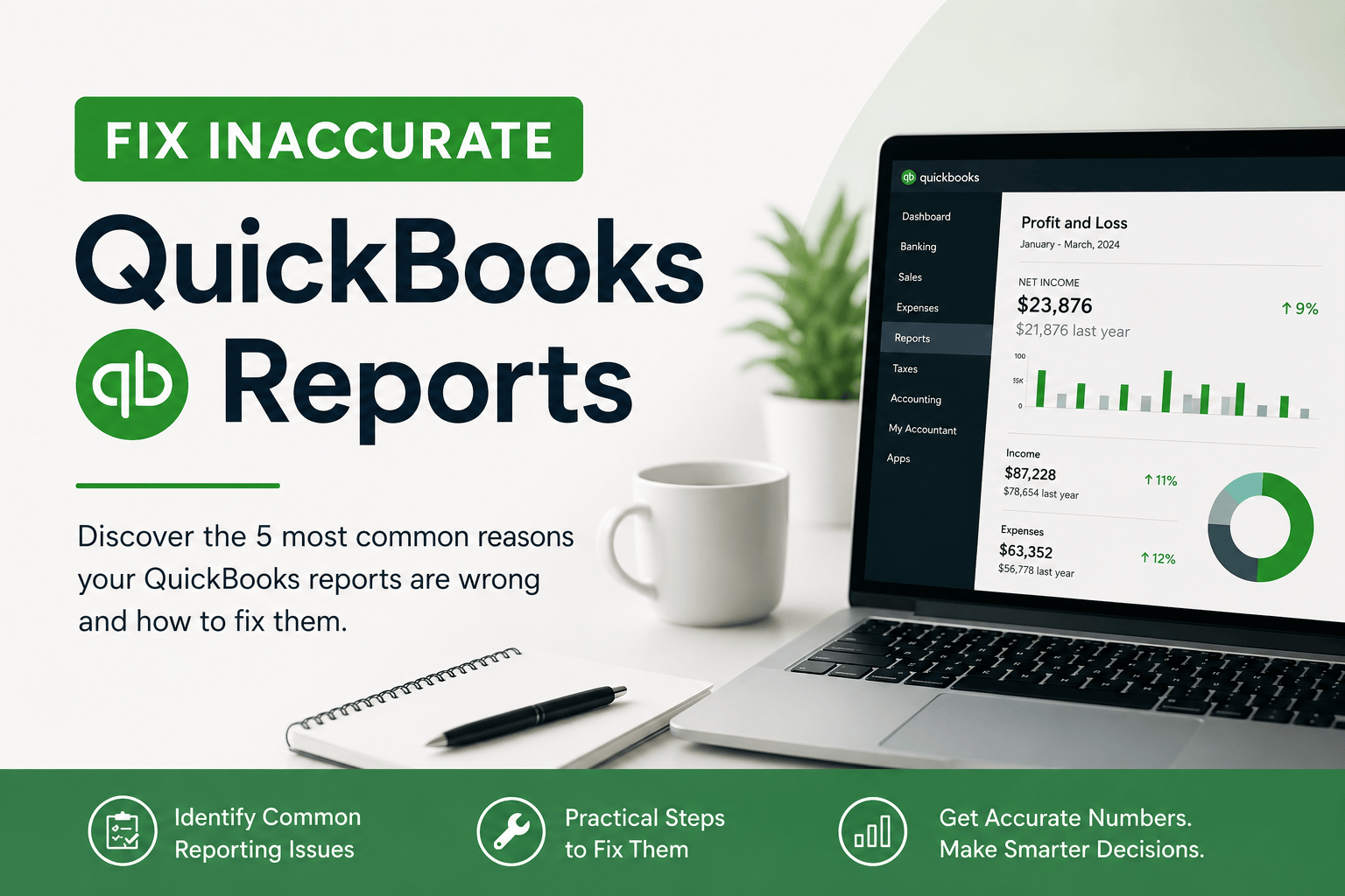 Why Your QuickBooks Financial Reports Are Wrong (And How to Fix Them)