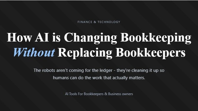 Will AI Replace Accountants or Bookkeepers?