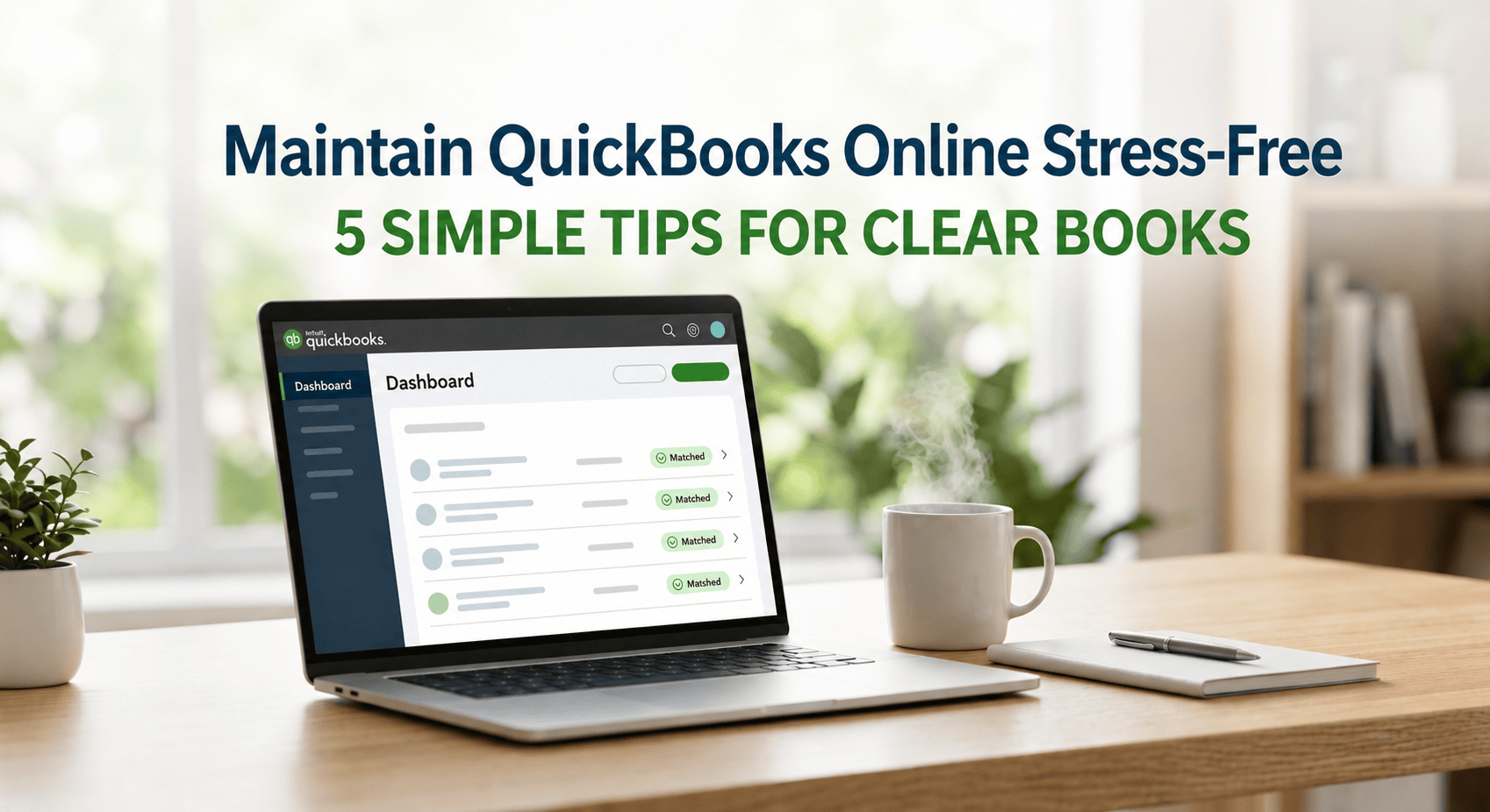Maintain QuickBooks Online Stress-Free