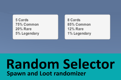 Random Selector – Spawn and Loot randomizer Screenshot