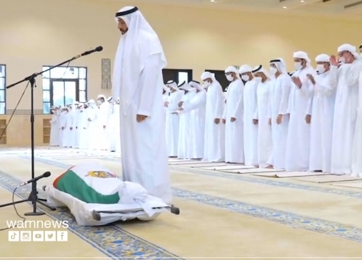 رحيل خليفة بن زايد :جنازة رجل عظيم قدم الكثير للعالم + فيديو