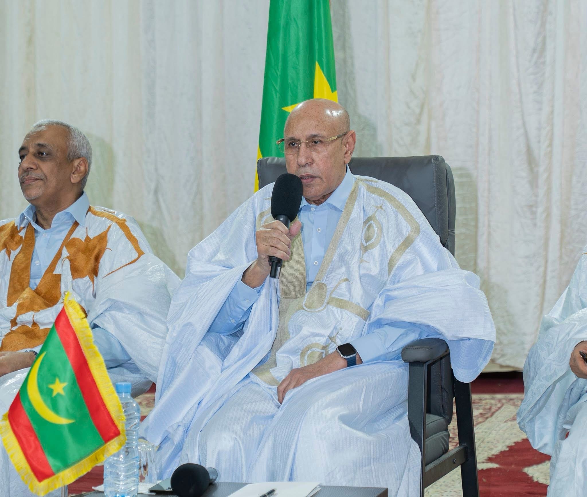 غزواني: البنى التحتية المنجزة تقارب ما كان قائما منذ الاستقلال غزواني: البنى التحتية المنجزة تقارب ما كان قائما منذ الاستقلال