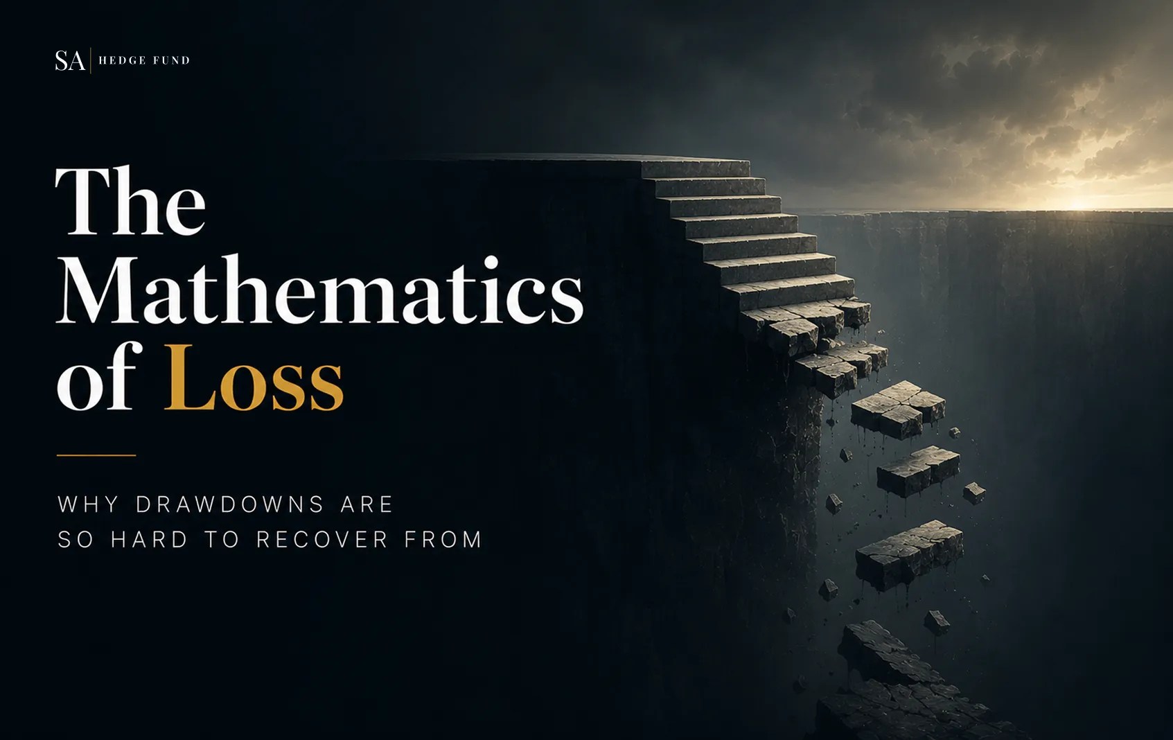 The Mathematics of Loss: Why Drawdowns Are So Hard to Recover From