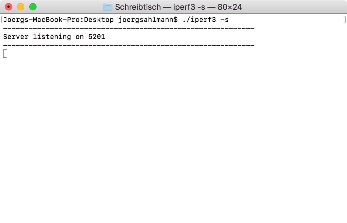 iperf Server