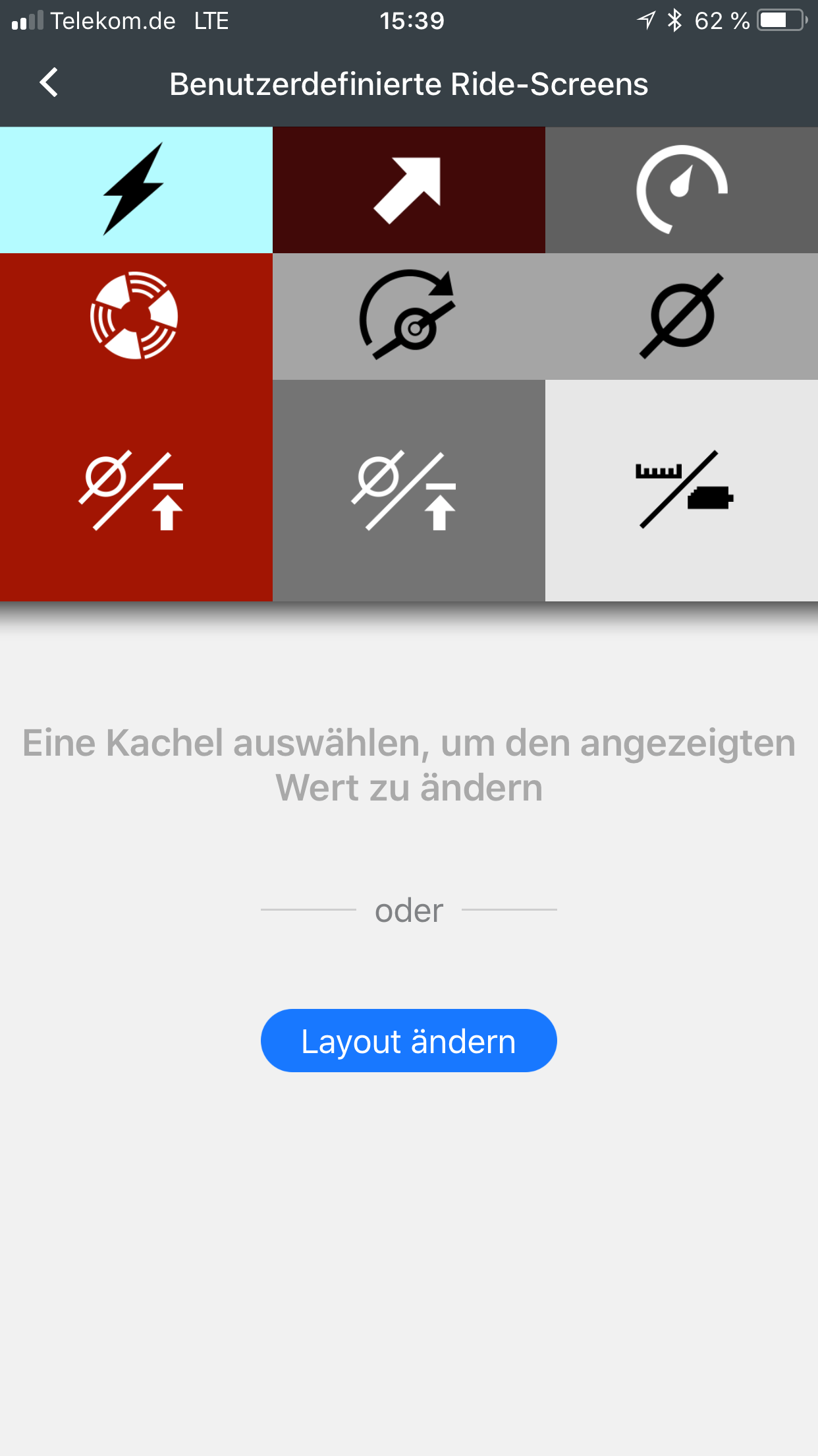 Benutzerdefinierter Screen