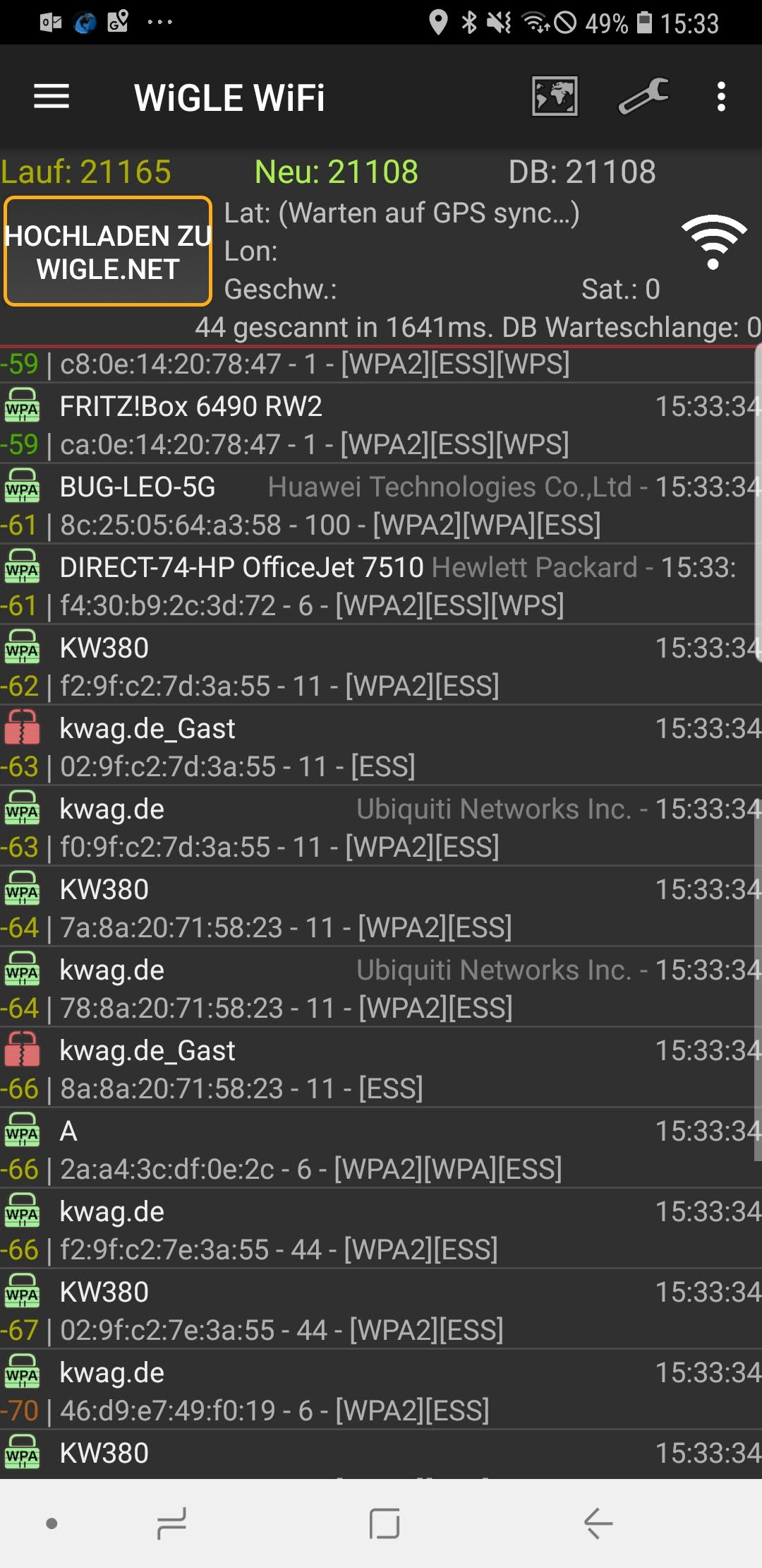 WiGLE Android