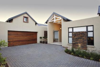 farmhouse modern build garage stunning residential brick walls pretoria project za van