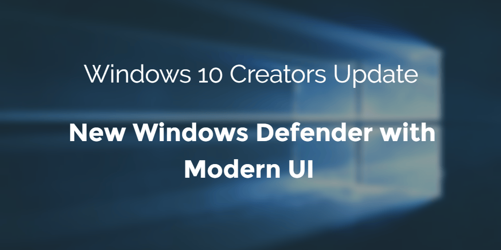Windows defender