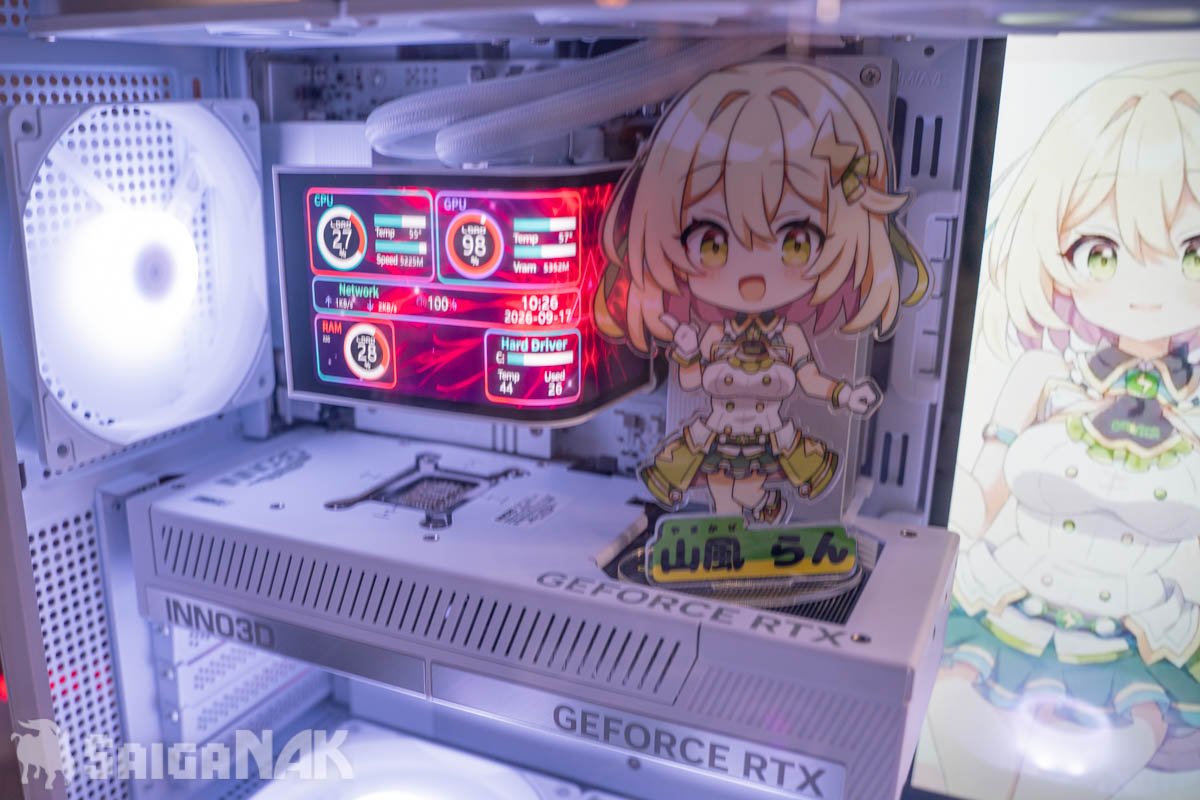 山風らんのアクリルスタンドが・・・!