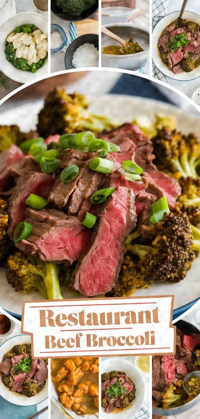 A photo of Restaurant Beef Broccoli Recipe