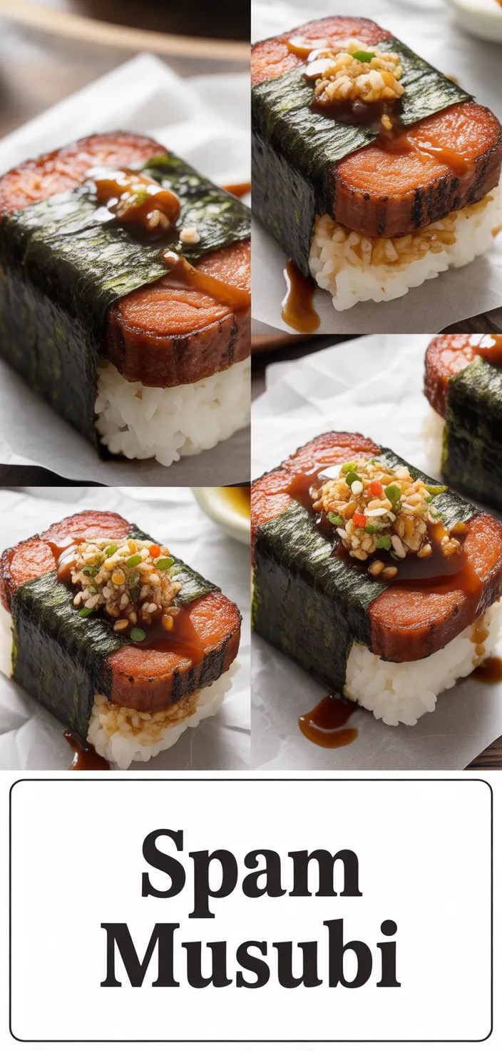 A photo of Spam Musubi Recipe