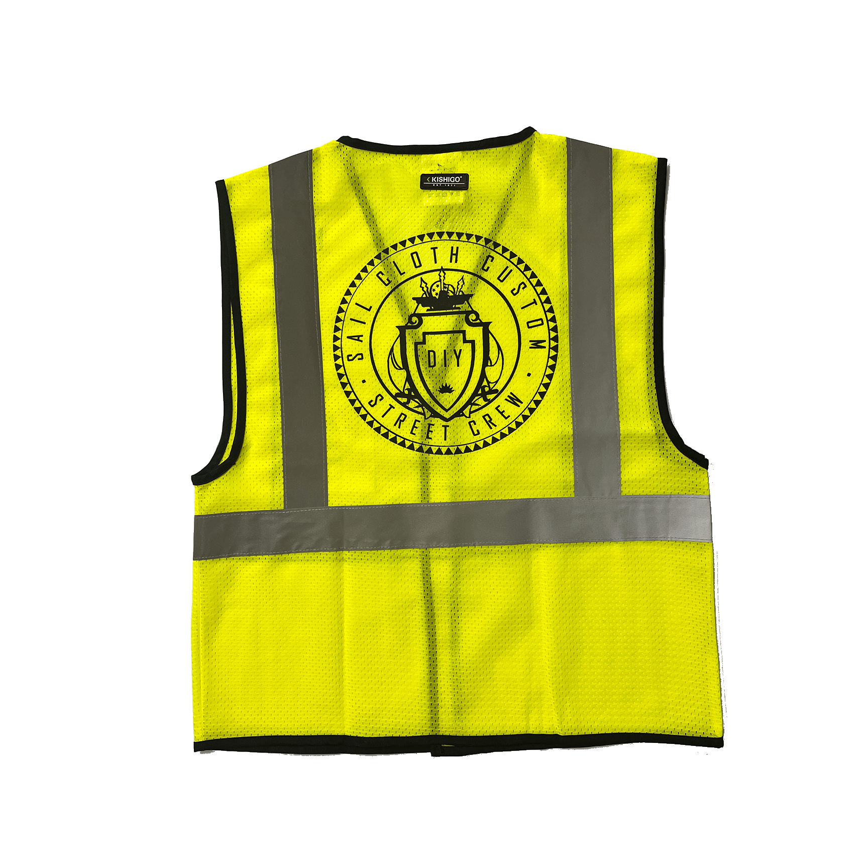 sail cloth "street crew" safety vest