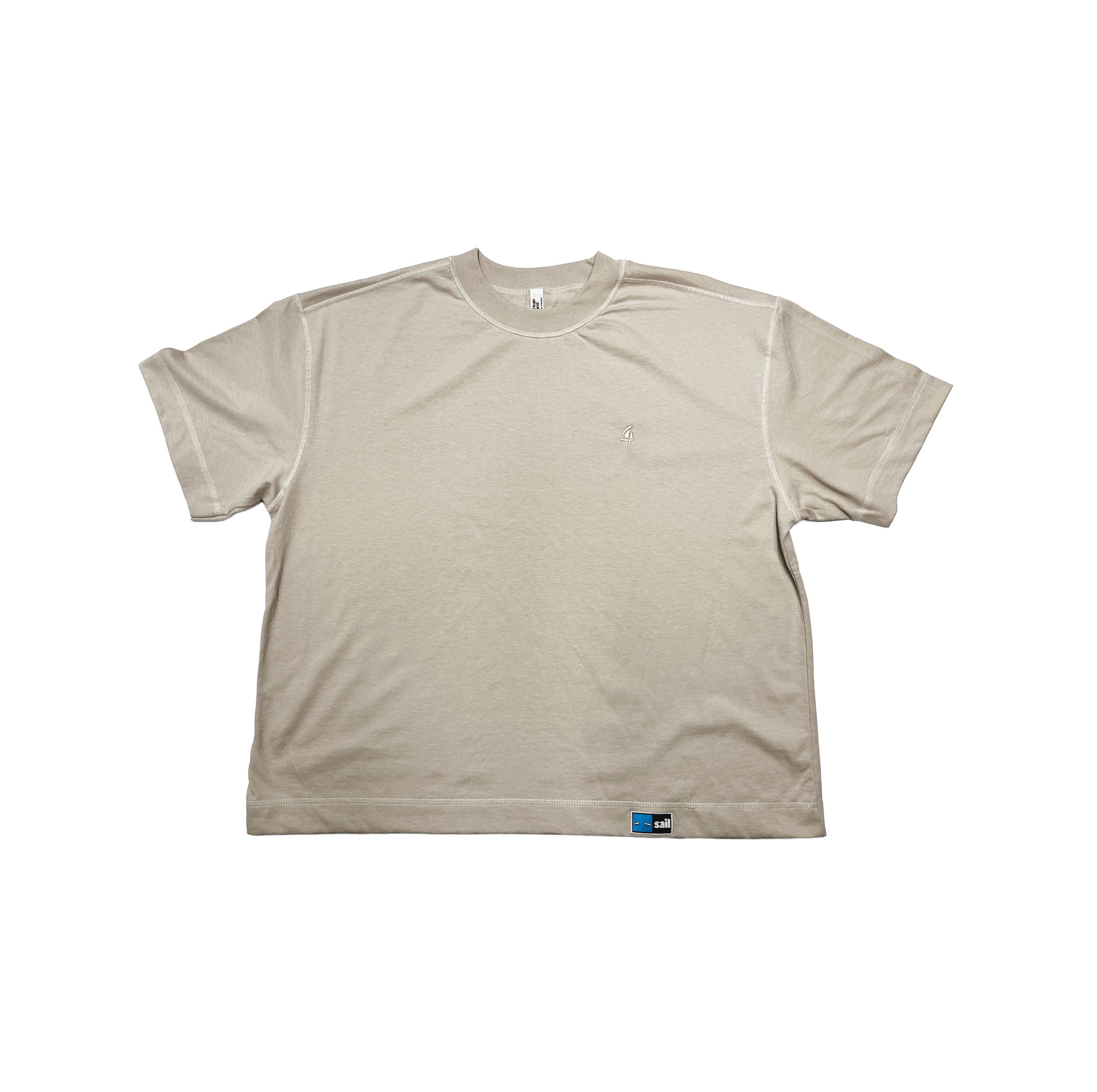 sail cloth "sailboat" box tee