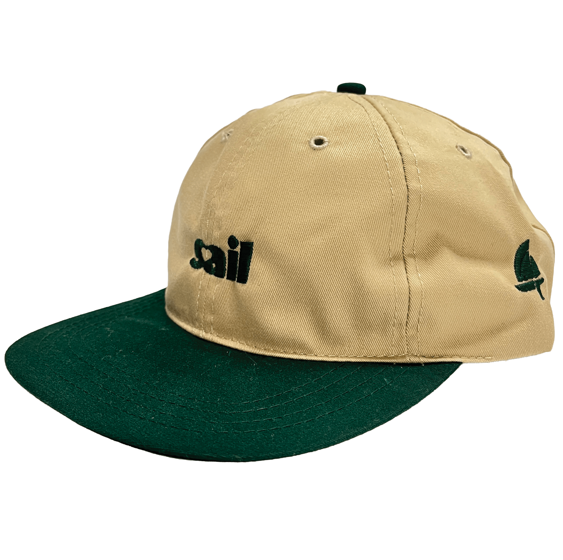 sail cloth "classic monotone" two-tone soft cap
