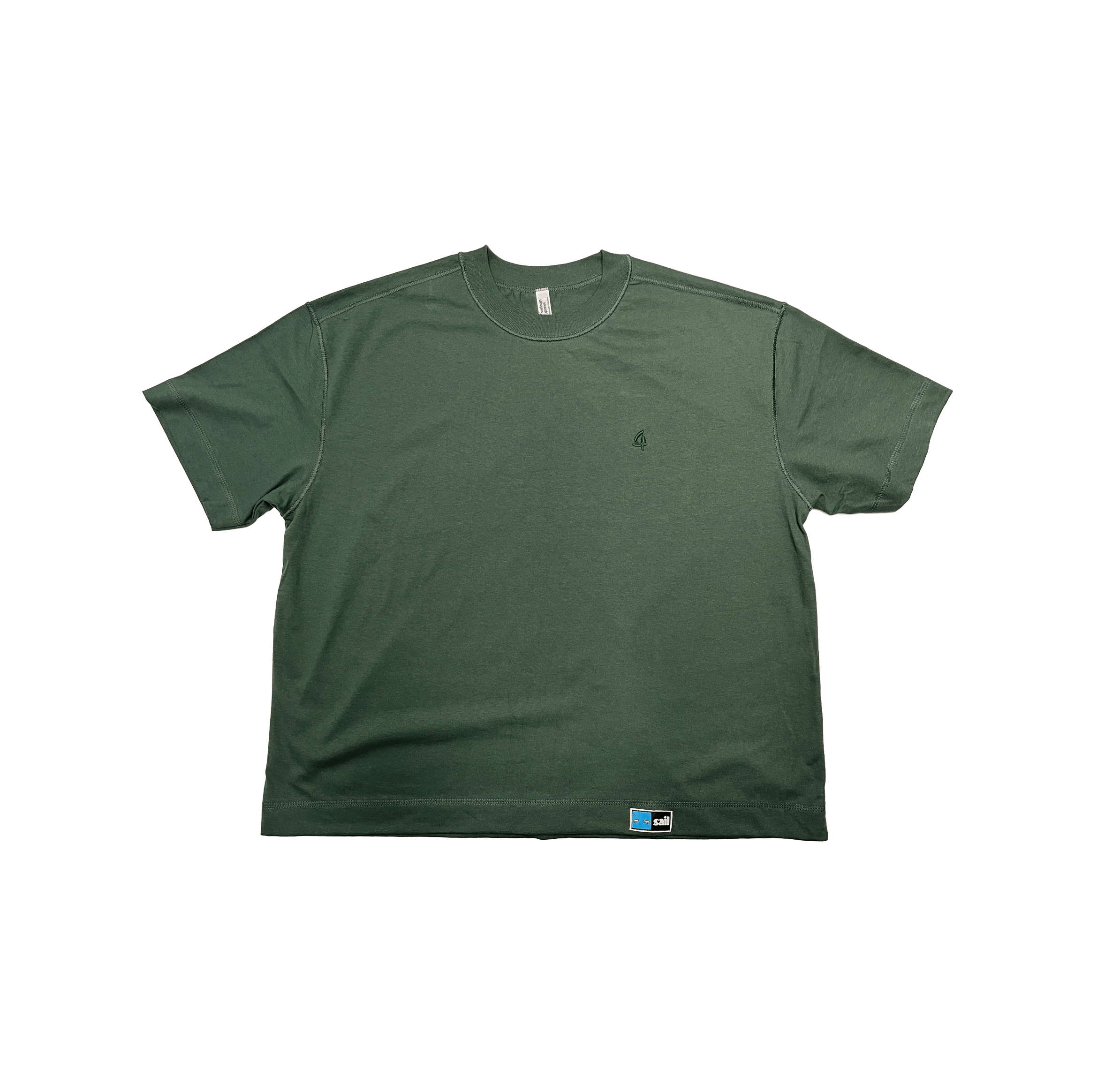 sail cloth "sailboat" box tee