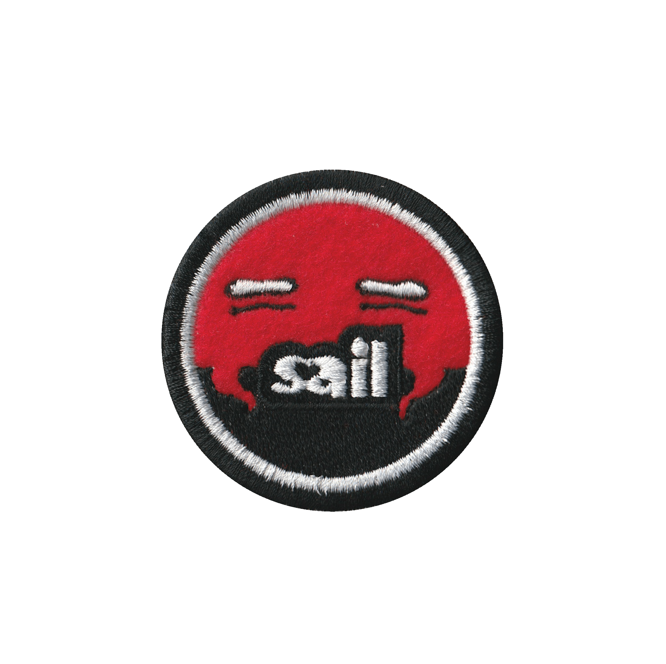 sail cloth "circle logo" patch